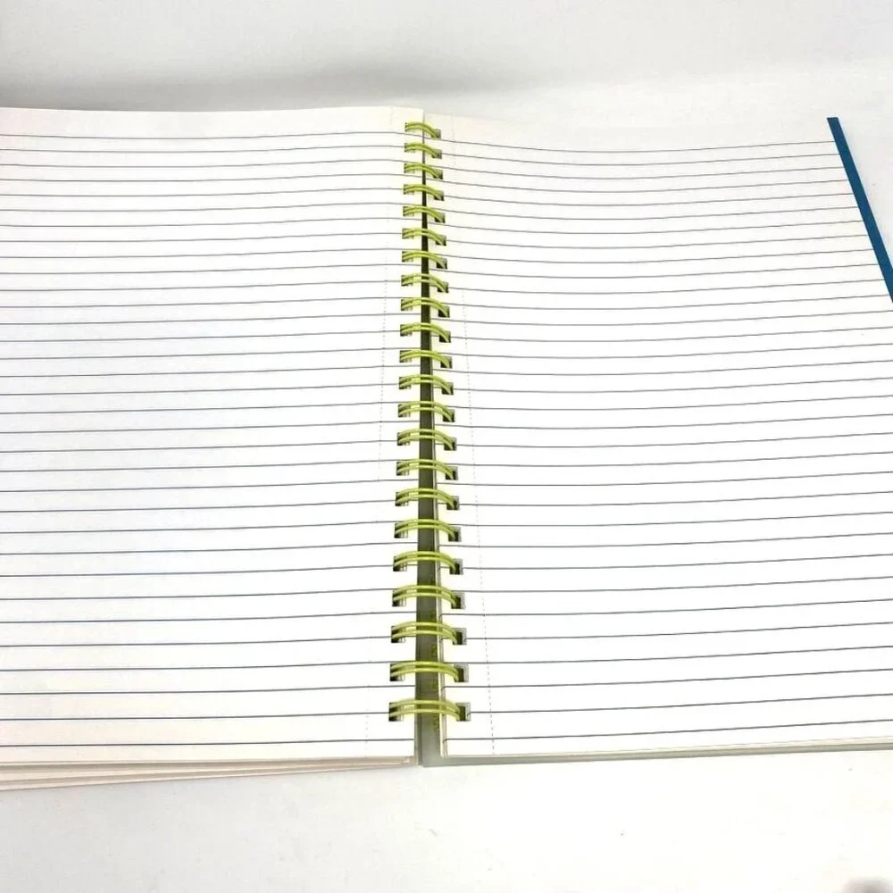 Target Spiral Lined Notebook Polka Dot Design Color Code Margins School